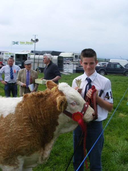 3. 1st Interbreed Young Handler James O'Leary Seaview Herd