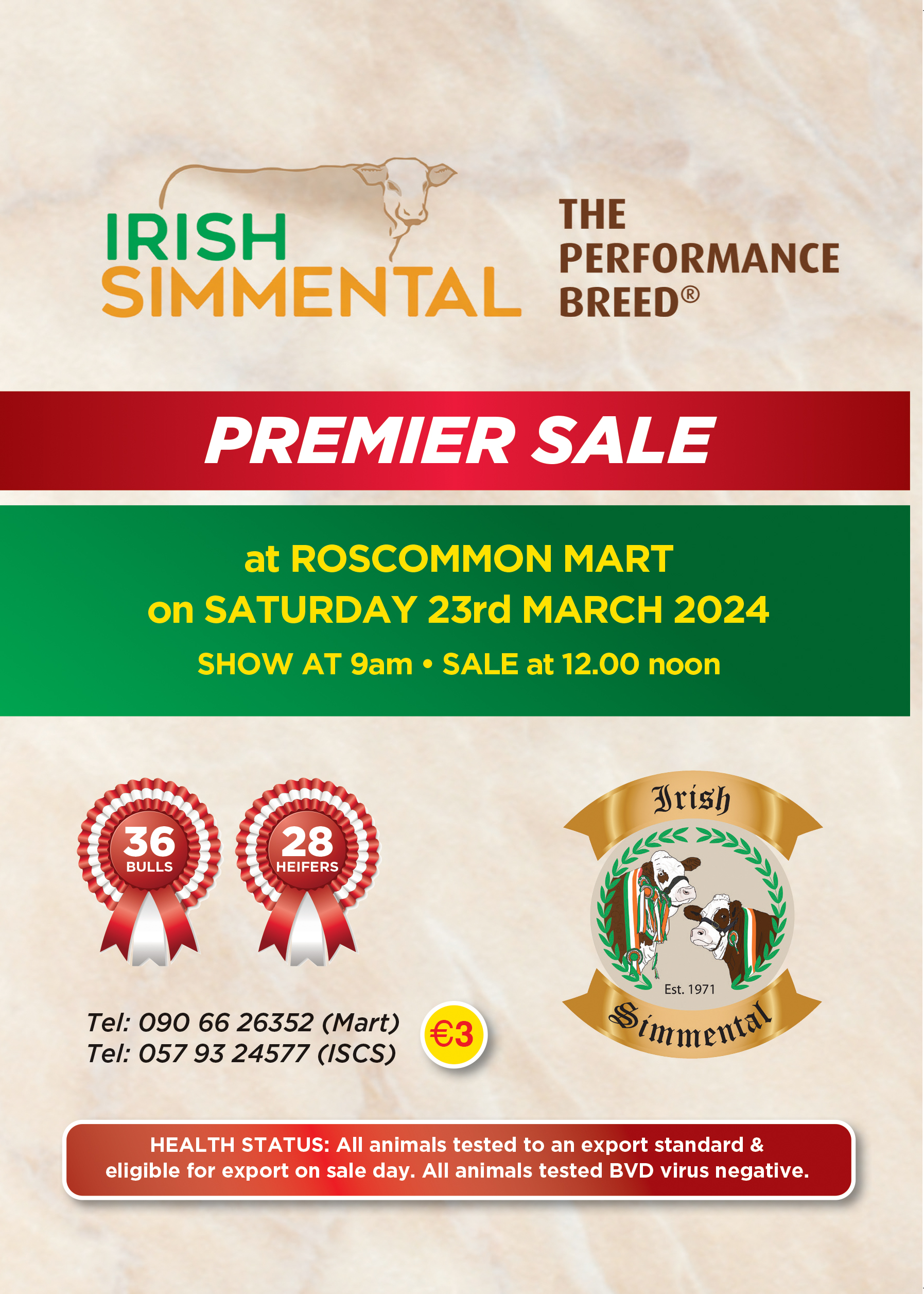 Read more about the article Spring Premier Sale Catalogue, Photos and Videos available for Sat 23rd March 2024
